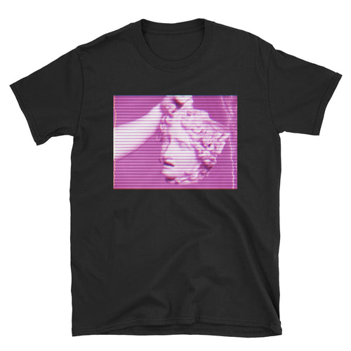 Medusa Vaporwave Glitch T-Shirt